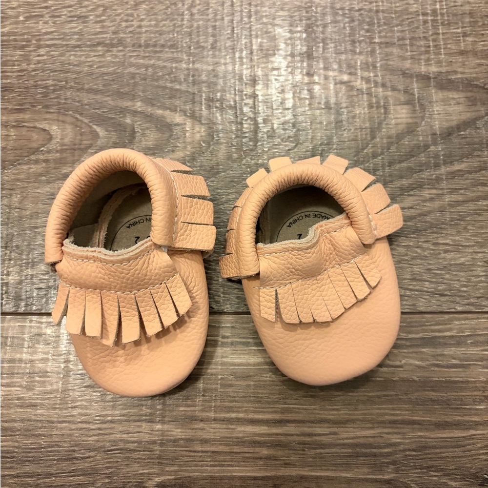 Bird Rock Baby Blush Moccasins